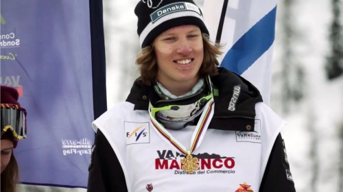 Joona Kangas 1st place Junior World Championship 2014, Valmalenco, Italy.